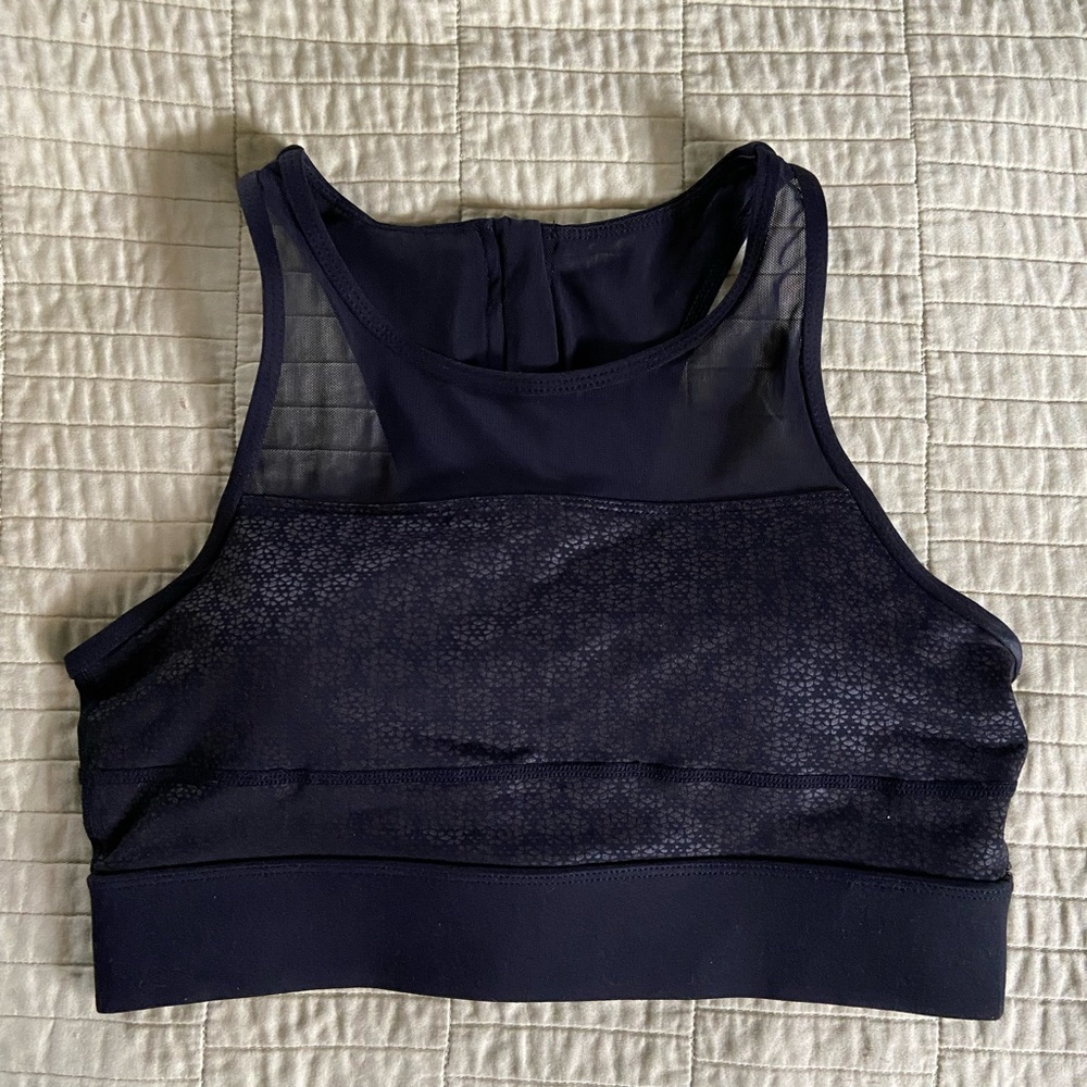 Zyia All Star Bra—Black Flower Power (Zyia item #1306)